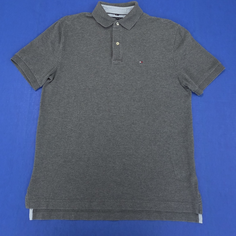 Tommy Hilfiger Charcoal Polo Shirt for Men